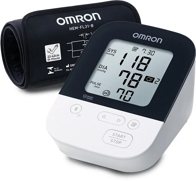 Monitor de pressão Omron HEM-7156T com a braçadeira HEM-FL31-B